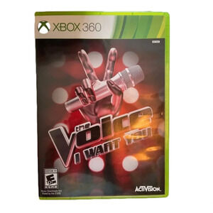 Xbox 360 The Voice I Want You Game New